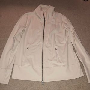 Cream Lululemon Jacket